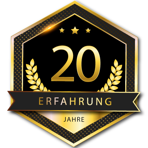 20 Jahre Erfahrung